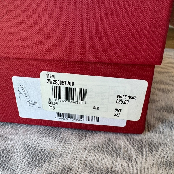 COPY - New! Valentino Rockstud Pumps in Poudre Size 38 - Picture 5 of 7